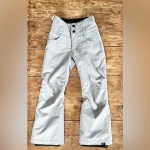 Kids M Grey Roxy Skiing Snow pants